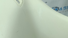 Upper right rear pillar trim for Lexus CT200h 14-17, beige, scratches, needs cleaning