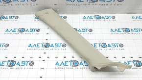 Upper left front pillar trim for Lexus CT200h 14-17 beige dry-cleanable