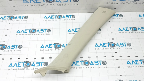 Upper right front pillar trim for Lexus CT200h 14-17 beige dry-cleanable