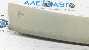Upper right front pillar trim for Lexus CT200h 14-17 beige dry-cleanable