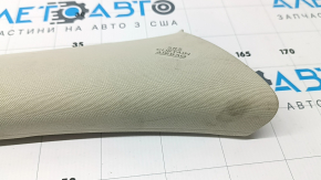 Upper right front pillar trim for Lexus CT200h 14-17 beige dry-cleanable