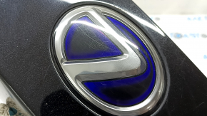 Lexus CT200h 16-17 trunk lid trim with emblem, under the camera, scratches on the emblem
