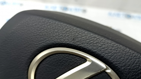 Lexus CT200h 14-17 black steering wheel airbag with scratches