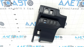 Driver's knee pad, left, Lexus CT200h 13-17, black