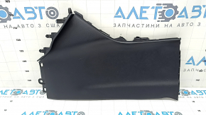 Left rear side center console trim for Lexus CT200h 11-17, black, scratches