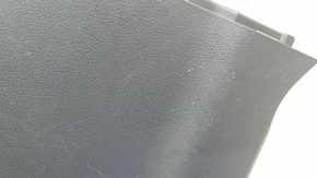 Left rear side center console trim for Lexus CT200h 11-17, black, scratches
