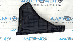 Right trunk lid for Lexus CT200h 11-17, black, worn, needs cleaning