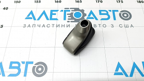 Lexus CT200h 14-17 gear knob, black leather, worn