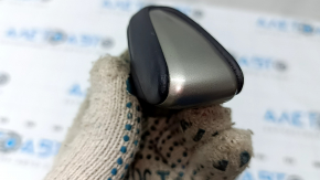 Lexus CT200h 14-17 gear knob, black leather, worn