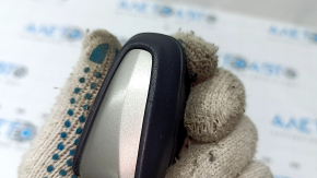 Lexus CT200h 14-17 gear knob, black leather, worn