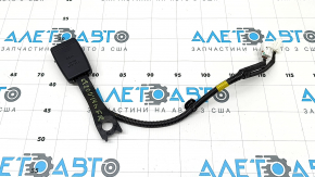 Lexus CT200h 16-17 passenger seat belt latch, black, with sensor