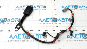 Lexus CT200h 16-17 passenger seat belt latch, black, with sensor