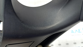 Lexus CT200h 14-17 black center console cup holder trim with cigarette lighter, scratches, needs cleaning
