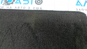 Set of fabric floor mats for Lexus CT200h 11-17, black, dry-cleanable, driver's side worn