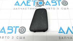 Lower front left trunk arch trim plug for Lexus CT200h 11-17, black, worn
