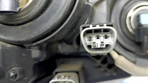 Left front headlight for Lexus CT200h, 12-17 halogen, polished