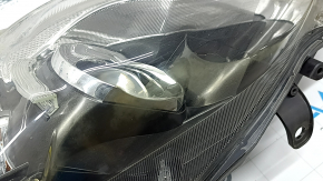 Left front headlight for Lexus CT200h, 12-17 halogen, polished