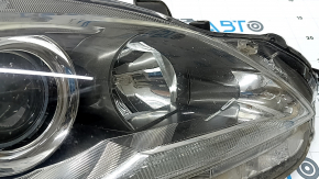 Right front headlight for Lexus CT200h, 12-17 halogen, polished
