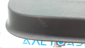 Front right door panel assembly for Audi Q3 83A 19-25 black, black leather insert, black leather armrest, chrome moldings, scratches