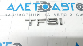 TFSI emblem on the tailgate of the Audi Q3 83A 19-25 chrome