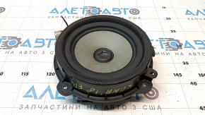 The front right door speaker of the Hyundai Kona 18-23 is dented.