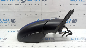 Right side mirror VW Jetta 19-23, 5+2 pins, BSM, heated, blue, chips, worn