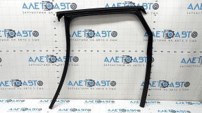 Upper rear right door molding for Audi Q3 83A 19-25 chrome, with door seal