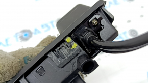 Rear view camera with button and trunk release handle for Audi Q3 83A 19-25 crack in mount
