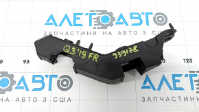 Front bumper mount right wing Audi Q3 83A 19-25 broken mount, cracks in the mount