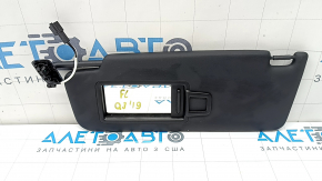 Left visor for Audi Q3 83A 19-25 black