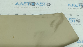 Right rear seat side trim for BMW X3 G01 18-21, beige leather, dry-cleanable
