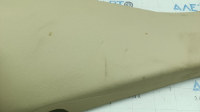 Right rear seat side trim for BMW X3 G01 18-21, beige leather, dry-cleanable