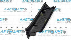 Right rear pillar trim panel in front of the window, Audi Q3 83A 19-25, black, worn
