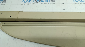 Trunk curtain for BMW X3 G01 18-21 beige, dry-cleanable