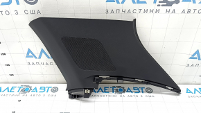 Rear pillar trim behind the right window of the Audi Q3 83A 19-25, black, under the speaker, worn