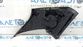 Rear pillar trim behind the right window of the Audi Q3 83A 19-25, black, under the speaker, worn