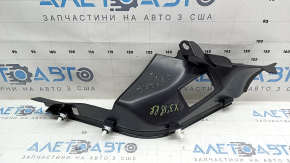 BMW X3 G01 18-24 black, worn inner rear right door sill trim