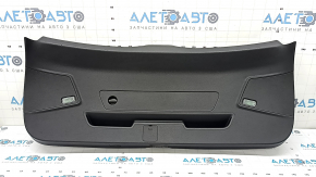 Lower tailgate trim for Audi Q3 83A 19-25 with plugs, black, scratches