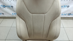 BMW X3 G01 18-21 driver's seat with airbag, electric, heated, beige leatherette, dry-cleanable