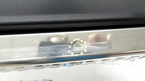 Audi Q3 83A 19-25 trunk opening trim, black with chrome, scuffs on chrome, bump