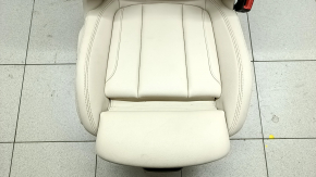 BMW X3 G01 18-21 passenger seat with airbag, electric, heated, beige leatherette, dry-cleanable