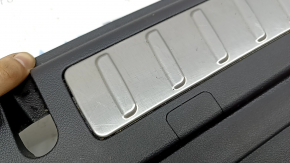 BMW X3 G01 18-24 trunk opening trim, black, chrome inserts, with plugs, scratches