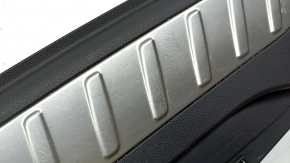 BMW X3 G01 18-24 trunk opening trim, black, chrome inserts, with plugs, scratches