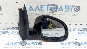 Right side mirror assembly for BMW X3 G01 18-24, 5-pin, turn signal, auto-dimming, silver