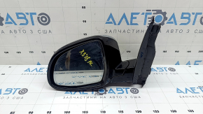 Left side mirror assembly for BMW X3 G01 18-22, 5 pins, turn signal, auto-dimming, BSM, silver