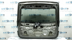 Bare tailgate with glass, Audi Q3 83A, 19-25 tinted, graphite LX7G, with trapezoid and leash, scratches on glass, bumps