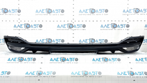 Audi Q3 83A 19-21 rear bumper lip, black chrome, matte, S-Line, dents, scratches