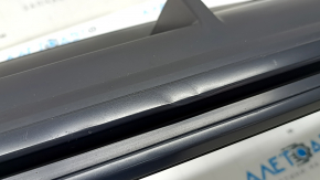 Audi Q3 83A 19-21 rear bumper lip, black chrome, matte, S-Line, dents, scratches