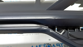 Audi Q3 83A 19-21 rear bumper lip, black chrome, matte, S-Line, dents, scratches