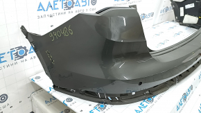 Bare rear bumper, upper part, Audi Q3 83A 19-25, for parking sensors without Park Assist, S-Line, graphite, scratches,